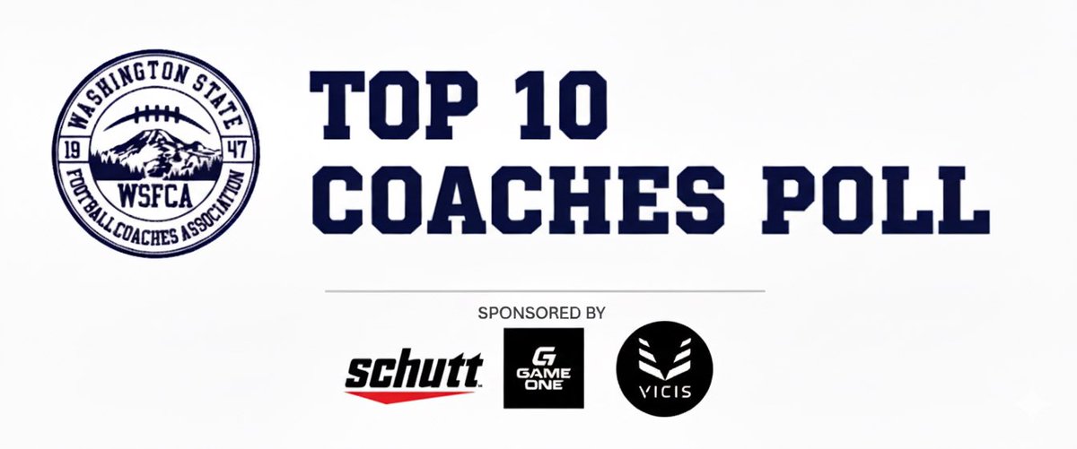 WSFCA1's tweet image. Voting is OPEN for Head Coaches to cast their ballot in this weeks WSFCA Coaches Poll. Check your email (and spam/junk) for the link:

wsfca1@gmail.com is the sender! 🏈