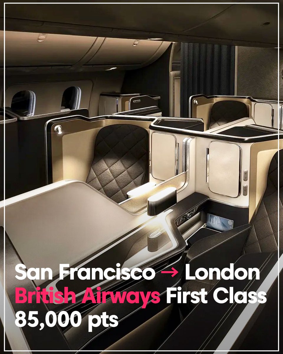 81,000 pts Singapore Airlines Business Class from New York to Frankfurt on 7/27/2026 Redeem via Singapore Airlines

50,000 pts Air France Business Class from New York to Paris on 11/17/2025 Redeem via Air France with this 20% transfer bonus

55,000 pts Condor Business Class from
