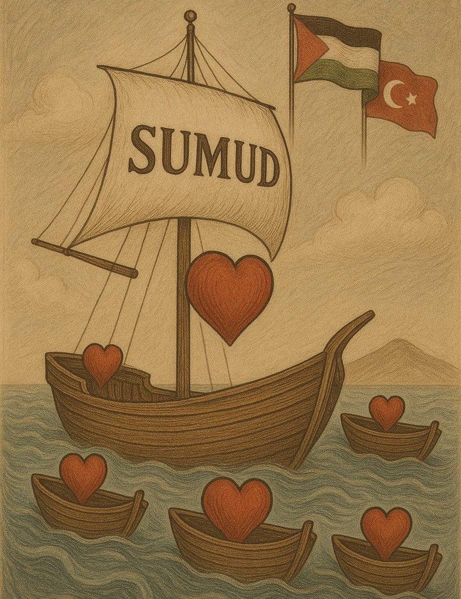 Sumud Filosunu ve Gazze için yola çıkan insanları yalnız bırakmıyoruz.  

| #kalbimizsumud