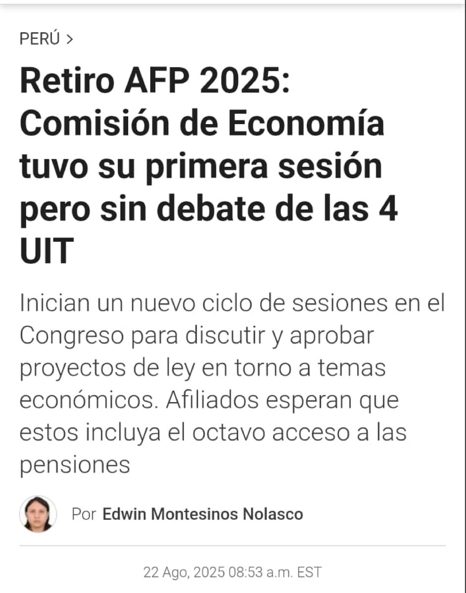 sigridbazan's tweet photo. 4. Ahora Fuerza Popular propone poner en agenda el octavo retiro de las #4UIT de las AFP, cuando la Comisión de Economía (controlada por el fujimorismo) no pone al debate NI UNO de los más de 20 proyectos de ley presentados hasta ahora. ¿A quién creen que engañan? https://t.co/Go2CrtwwNl