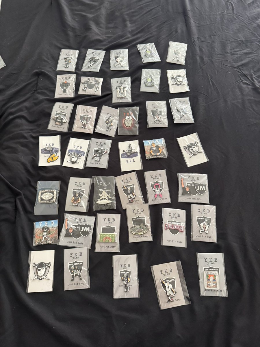 It’s gameday foos.  Got my hat ready for today. Not enough room for all the dope <a href="/YouKnowBall_pin/">Y K B pins 🏴‍☠️</a> collection 👌🏾