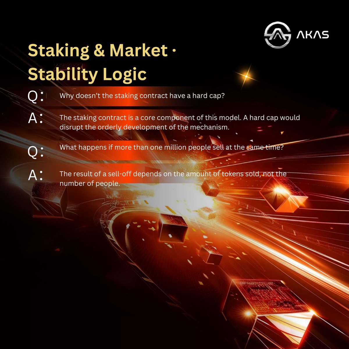 AKASOfficial_'s tweet photo. No matter how complex the mechanism,
there is always a clear trigger logic.
No matter how deep the doubt,
answers can be found in audits and on-chain records.
AKAS Q&A
Leaving on-chain evidence for every question.
#Decentralization #ProofOfSecurity #QandA #AKASDAO https://t.co/4ji1AWwsSz