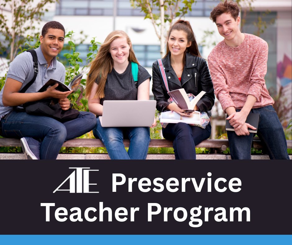 AssocTeacherEd's tweet image. ATE’s Marvin A. Henry Preservice Teacher Program is designed specifically for preservice students. Learn more at ate1.org/uploads/1/4/5/… #teacher #preservice #futureeducator