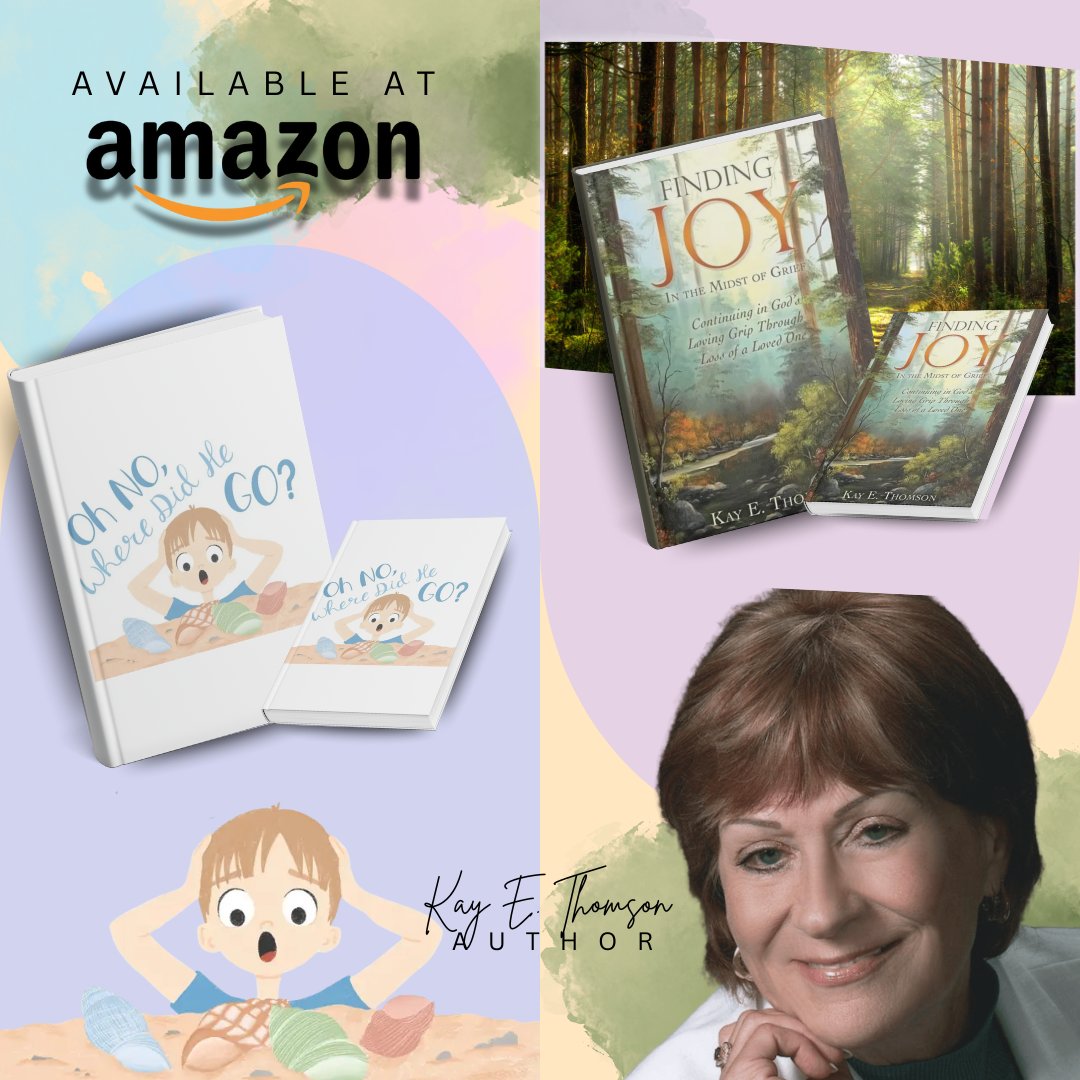 BrightWordBooks's tweet photo. Oh NO, Where Did He Go? and Finding JOY In the Midst of Grief gently help kids and adults navigate loss with hope and faith. Available now on Amazon. https://t.co/im2CogNcjZ