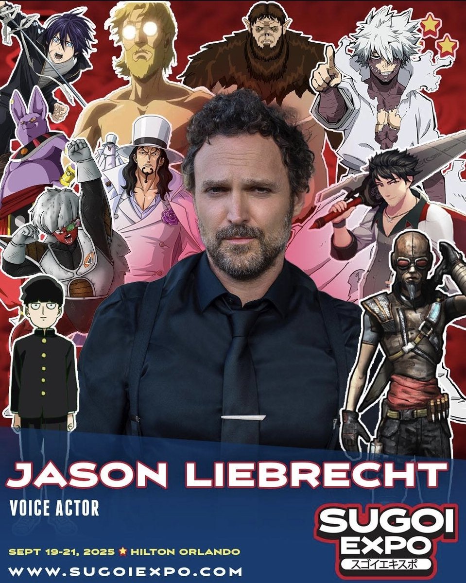 ORLANDOOOOOO! THIS FREAKING WEEKEND the incomparable <a href="/AboutElizabethM/">Elizabeth Maxwell</a> &amp; yours truly will be joining YOU at THE Sugoi Expo! Did you know #SUGOI is cool IN #JAPAN🇯🇵? That's freaking awesome 🤘🏼❤️‍🔥 Be there this Friday, Saturday and Sunday... if you DARE💀