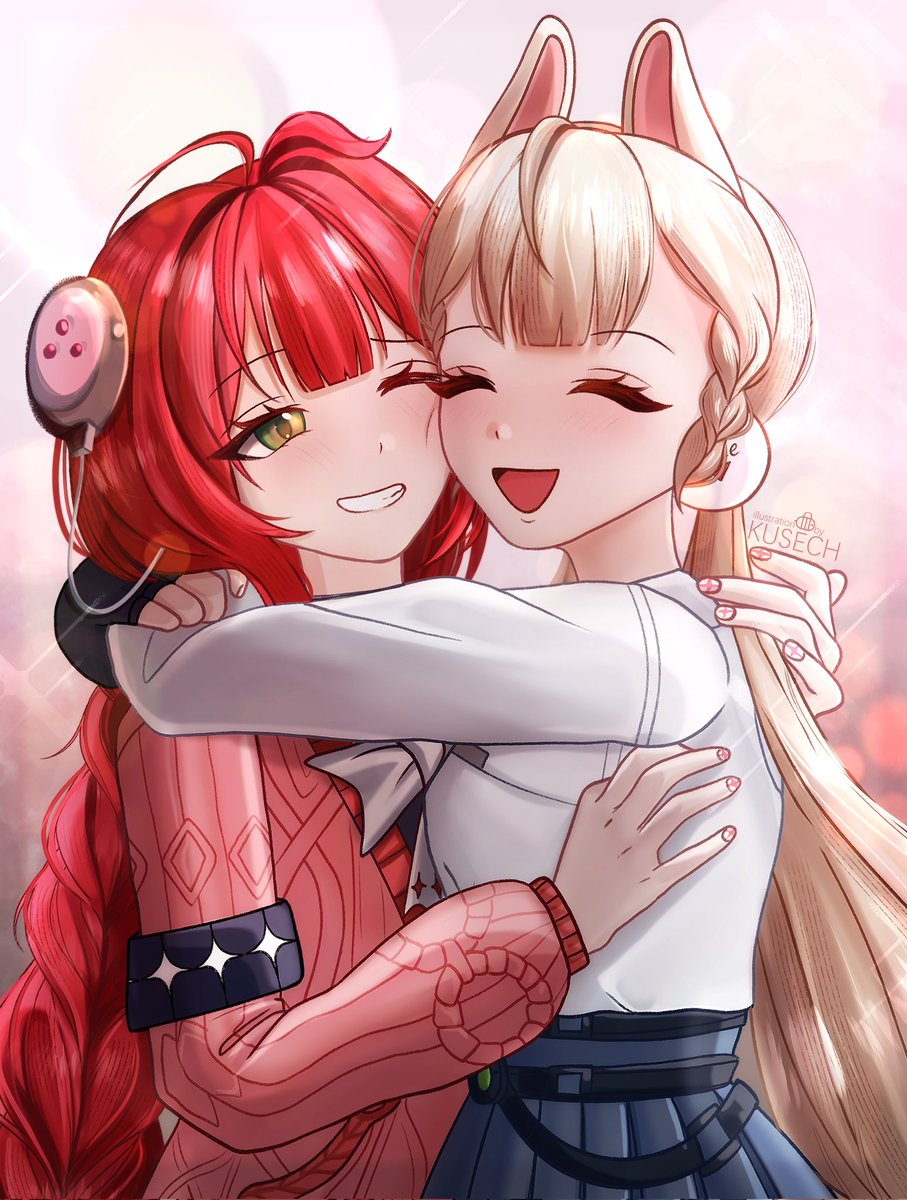 I wish I had friends like Alice and Yuzuha! 🥹 They're so cuuuute together~

#ZenlessZoneZero #Alice #Yuzuha #YuzuhaUkinami #AliceThymefield