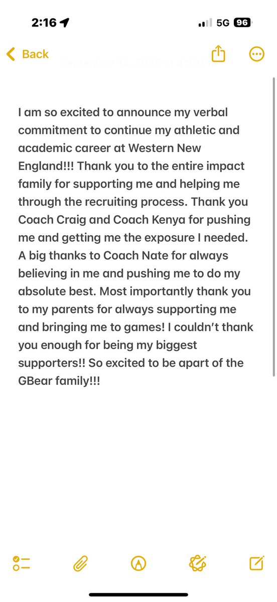 Abigail D’Orta (@abigaildorta) on Twitter photo WNE ‘30 💙💛🐻
So excited to be apart of the GBear Family!!!!
<a href="/NateWilda/">Nate Wilda</a> <a href="/Coach_Craig12/">Craig Sears</a> <a href="/CTImpactReg/">CT Impact 16u/18u Showcase</a> <a href="/WNESoftball/">WNE Softball</a> <a href="/Coach_NovakSB/">Amanda Novak</a> WNE ‘30 💙💛🐻
So excited to be apart of the GBear Family!!!!
<a href="/NateWilda/">Nate Wilda</a> <a href="/Coach_Craig12/">Craig Sears</a> <a href="/CTImpactReg/">CT Impact 16u/18u Showcase</a> <a href="/WNESoftball/">WNE Softball</a> <a href="/Coach_NovakSB/">Amanda Novak</a>