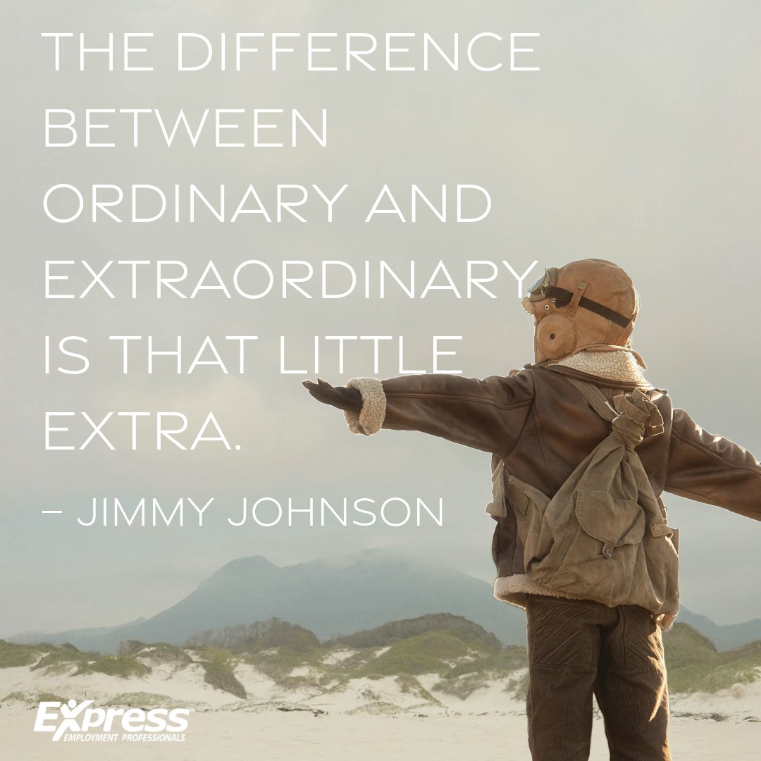 Transform ordinary into extraordinary with a little extra effort. Kick off your week with motivation! 💪✨ Visit expresspros.com/EdinaMN
#MotivationMonday #ExpressPros