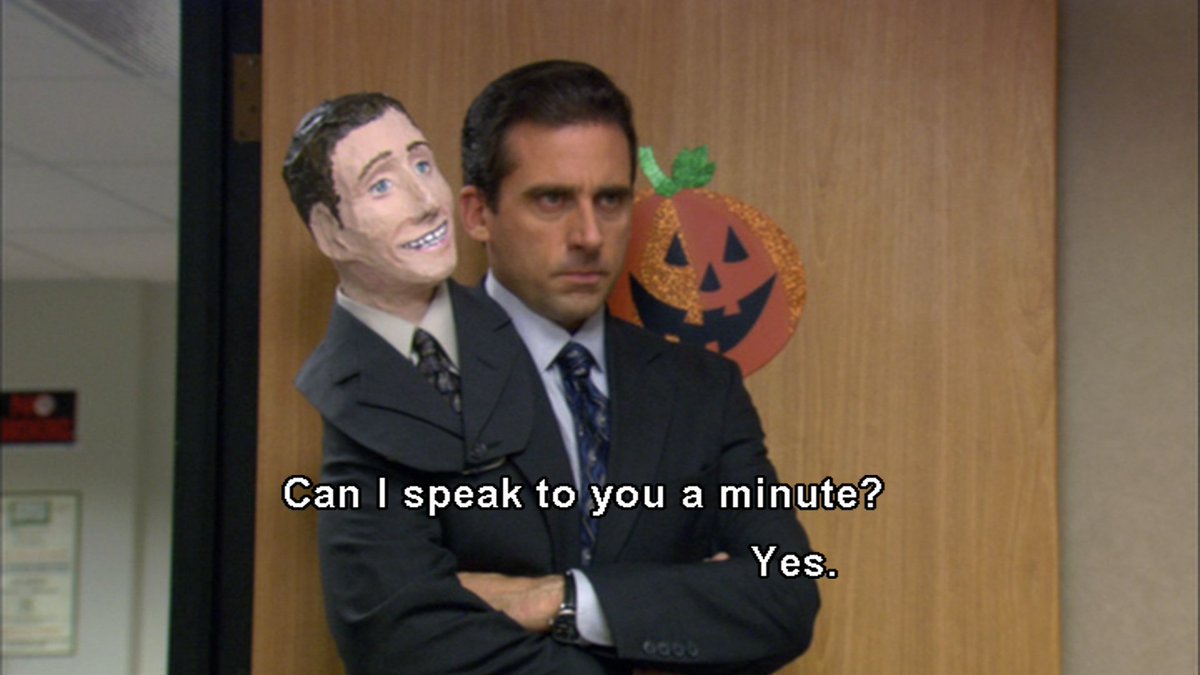 OfficeScreensho's tweet photo. S02E05 - Halloween

#theoffice #dundermifflin https://t.co/InGsOhPfj8
