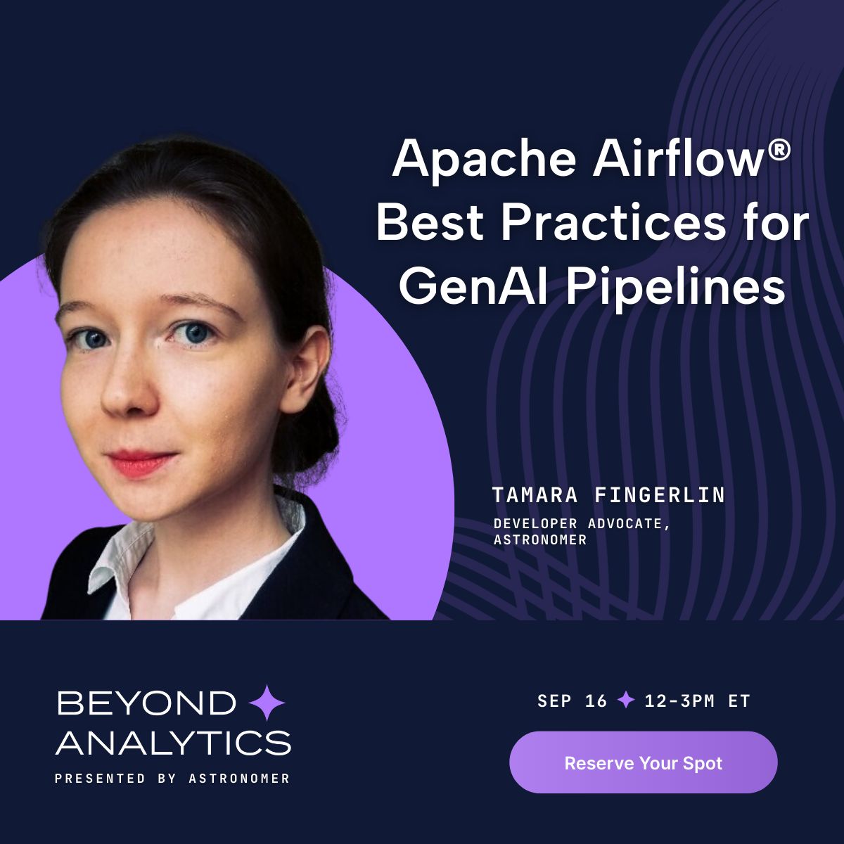 astronomerio's tweet image. 🤩 #BeyondAnalytics is tomorrow!
Every organization wants to implement GenAI initiatives, from customer-facing applications to streamlining internal processes.
From data preparation to orchestrating multi-agent workflows, #ApacheAirflow 3 is ready for this challenge.
In…