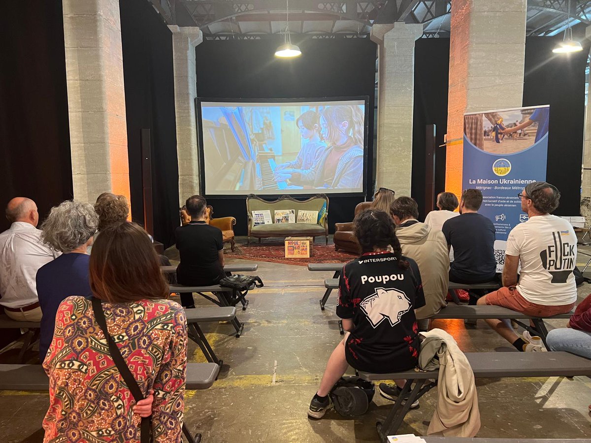 AMCFU's tweet image. 🌍 #ClimaxFestival à Bordeaux : échanges sur solidarité, droits humains et écologie. ✊🌱
🏫 Projet d’abri souterrain à Ivankiv pour protéger les élèves, près de Tchornobyl – nous cherchons des architectes.
💧 Cagnotte pour 4 stations d’eau potable➡️ helloasso.com/associations/a…