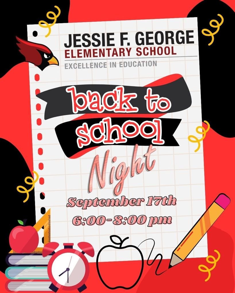 BACK TO SCHOOL NIGHT!
