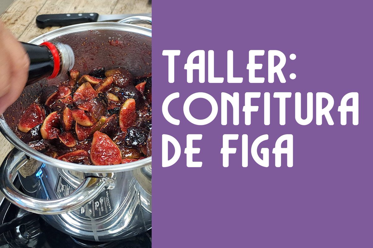 TALLER: CONFITURA DE FIGA
📆 Dimarts 23 de setembre
🕐 A les 18.00 h
📍A la botiga Keras Buti
Inscripció al web lamarinaviva.cat