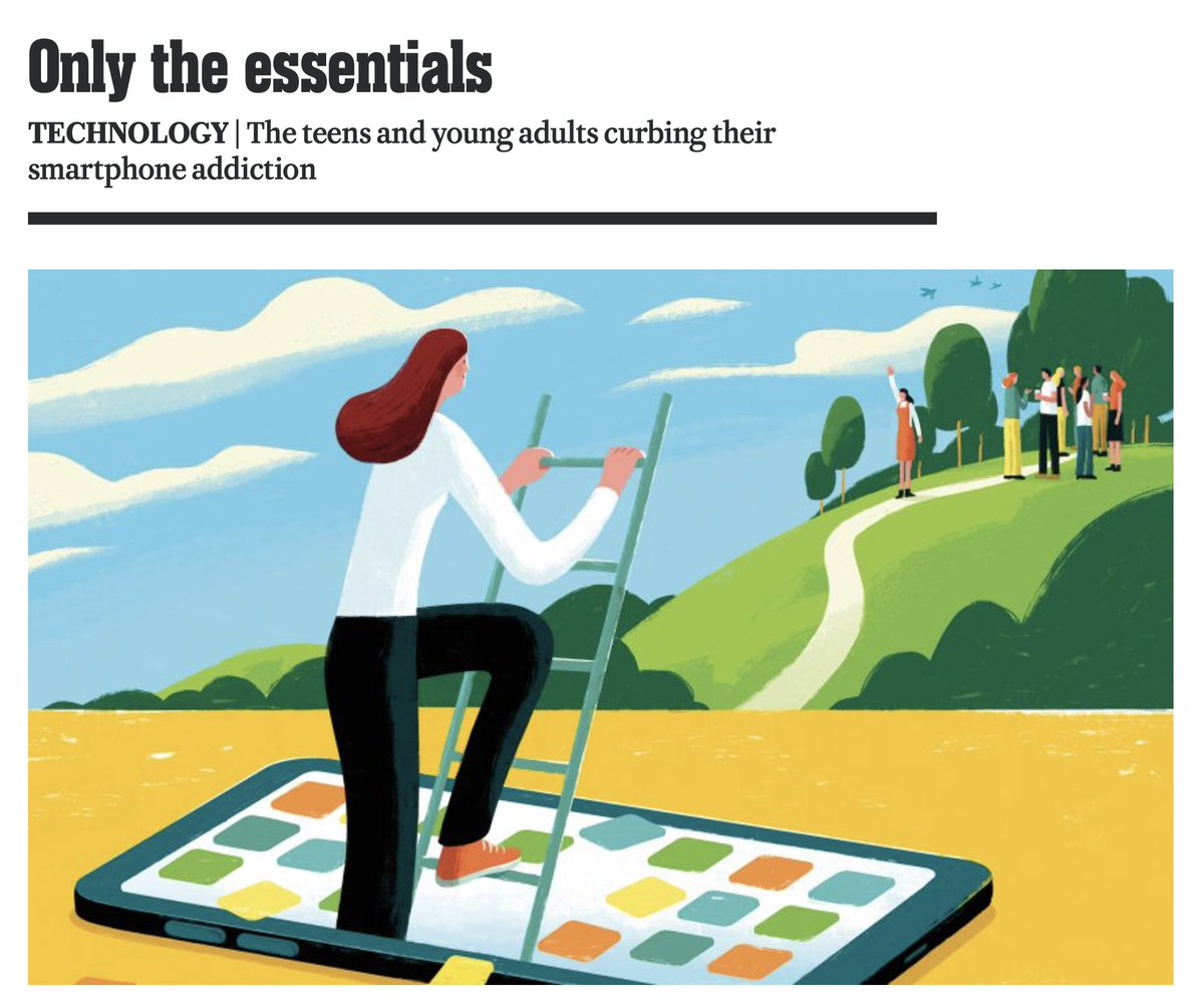 T.J. Miller swapped his iPhone for a Light Phone in 2022. “I’m able to just sit, be very present, not worry about anything I see on my screen at all, and just enjoy what I have around me.”

wng.org/articles/only-…