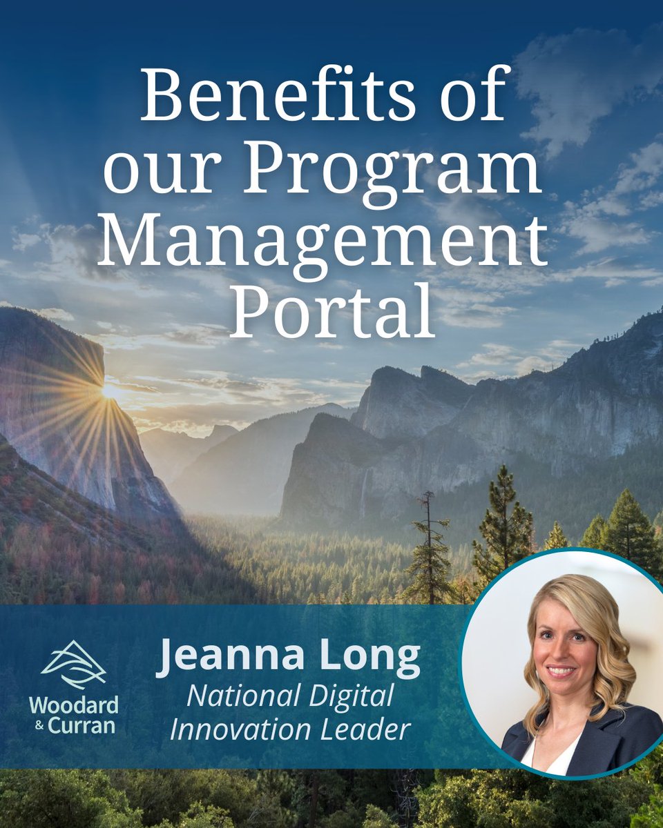 woodardcurran's tweet image. We are always working to improve processes for project delivery & one example of this is our #ProgramManagement Portal, a cloud-based system that creates a standardized approach for project & fiscal management. Learn more from Jeanna Long here: bit.ly/48p9wok