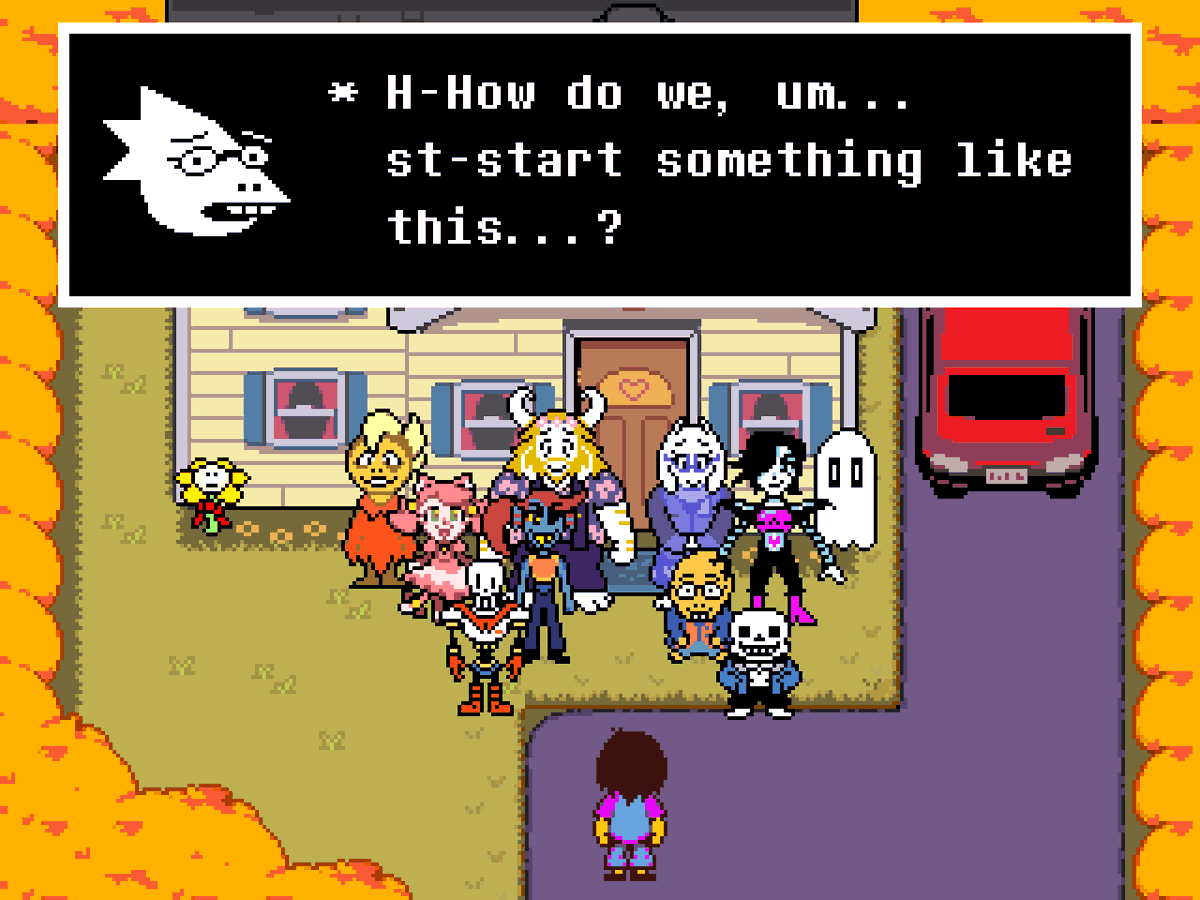 Undertale Anniversary Sprite Comic Final Part The Last Fall Day 1/16