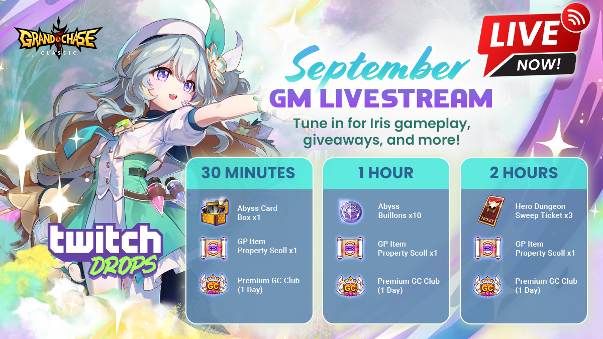 The September GM livestream is LIVE!

Join the GMs as they play Iris with viewers. All players can tune in to earn Twitch Drops during the livestream.

📺 twitch.tv/gcclassic
