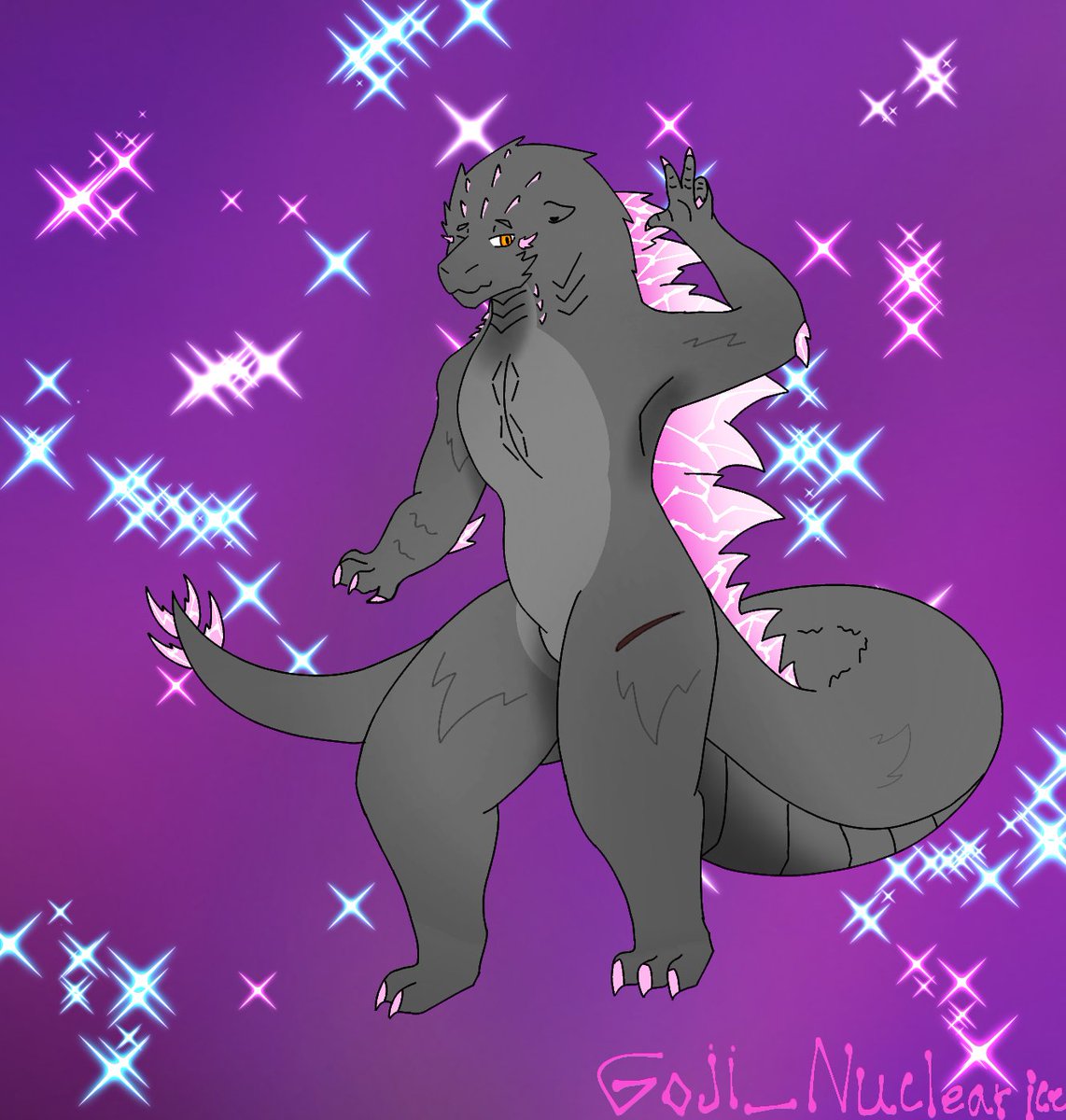 Just got back to drawing.😔😔 #Godzilla #art #kaiju #fyp #fyp #viral