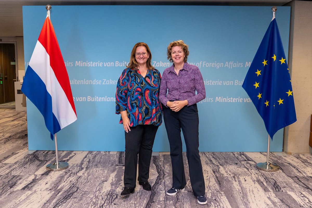 Een hernieuwde kennismaking  met <a href="/VNONCW/">VNO-NCW</a> voorzitter <a href="/IngridThijssen/">Ingrid Thijssen</a>. Mooi om de komende tijd met elkaar verder te bouwen aan een sterke wereldwijde positionering van Nederlandse bedrijven en internationale kansen te verkennen.