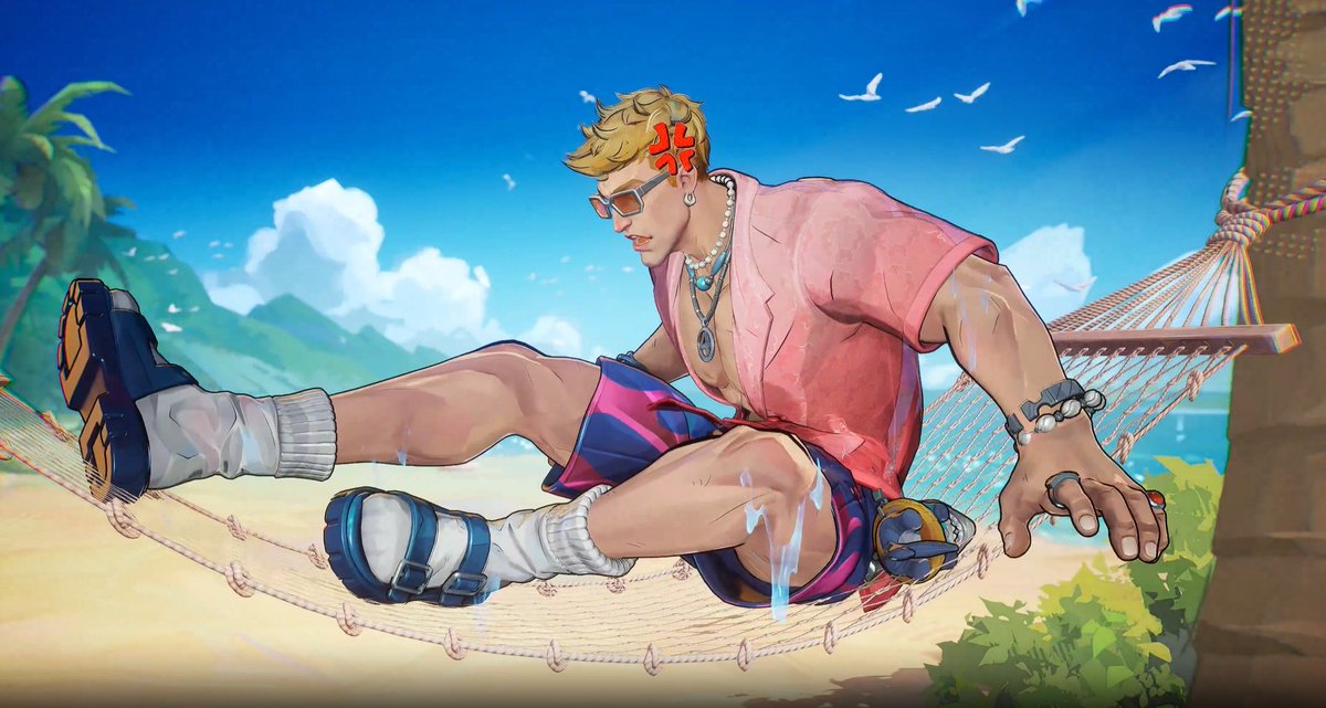 RivalsAssembled's tweet image. ‼️New Look at the Human Torch Summer skin