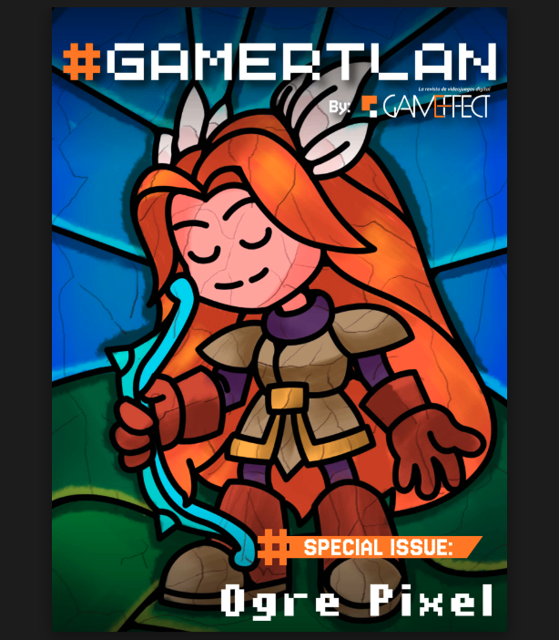 Thank you <a href="/GameEffectMx/">Game Effect</a> for creating this special #Gamertlan #1 Issue dedicated to <a href="/OgrePixel/">Ogre Pixel 🚀 Castlebound demo out on Steam!</a> !

Download for FREE in English or Spanish! 😃

Link below