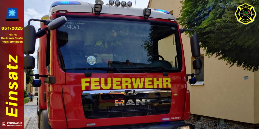 +++ Tragehilfe - 13.09.2025 - 12:31 Uhr +++      

Weitere Informationen zu diesem Einsatz und alle weiteren Einsatzberichte finden Sie auf unserer Website unter: ff-regis-breitingen.de 

#imEINSATZfürREGISBREITINGEN #WIRfürREGISBREITINGEN #RegisBreitingen112
*mt