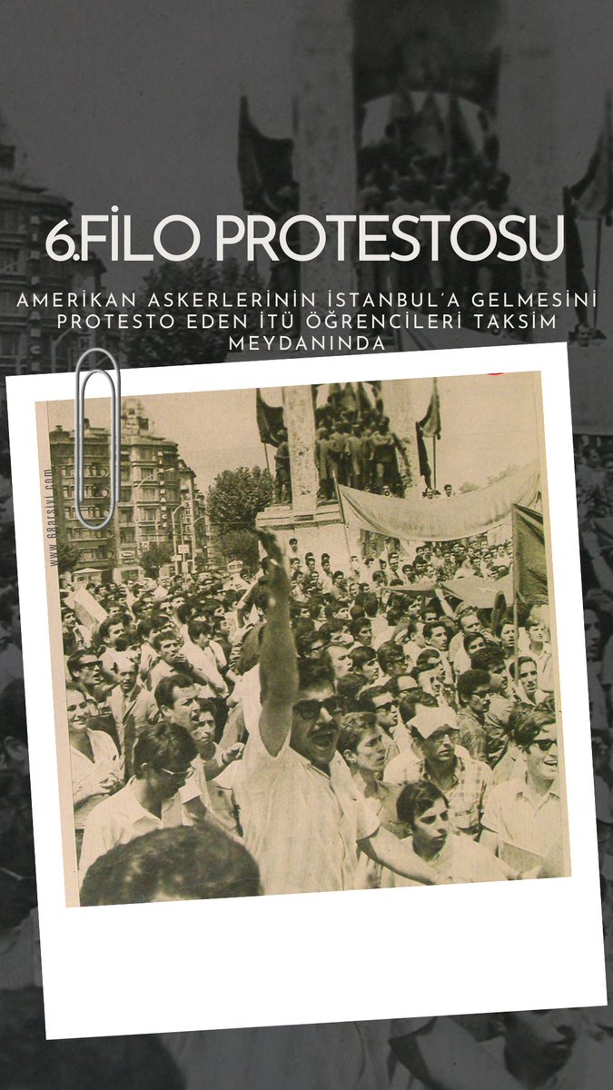 68arsivi's tweet image. Başta İTÜ olmak üzere birçok üniversiteden toplanan gençler, ABD askerlerinin üzerine boya atarak, keplerini alarak ve son olarak da askerleri denize dökerek protesto ediyorlar.. 

#68kuşagı #68arşivi #devgenç #harunkaradeniz #devrimci #gençlik  #denizgezmiş
68arsivi@gmail.com