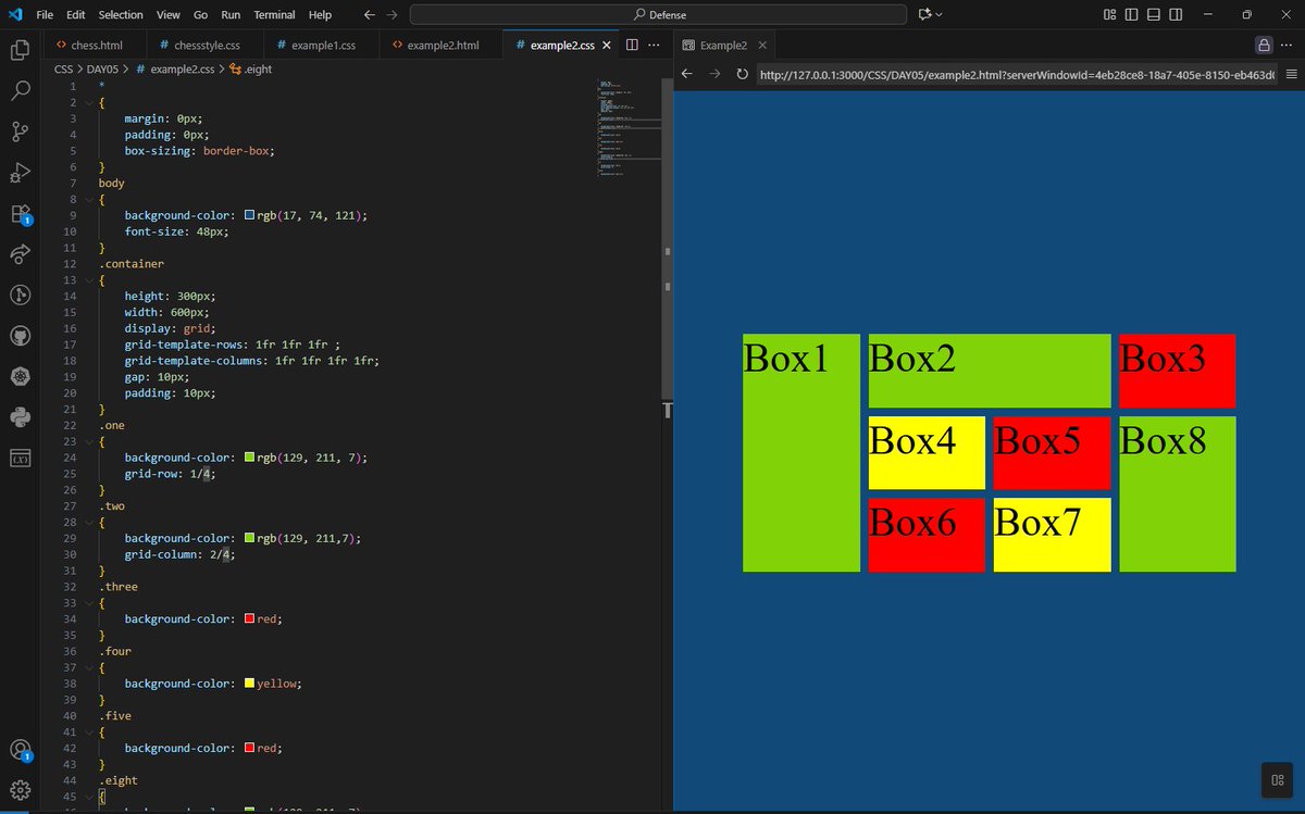 SaumyDixit7's tweet image. 🚀 Just finished a killer CSS Grid masterclass by @rohit_negi9 — game-changer for modern layouts!
@CoderArmy 

Learned to build clean, responsive 2D layouts with ease. Flexbox who? Grid is the future. 💡

#CSSGrid #WebDevelopment #FrontendDev #CoderArmy #RohitNegi