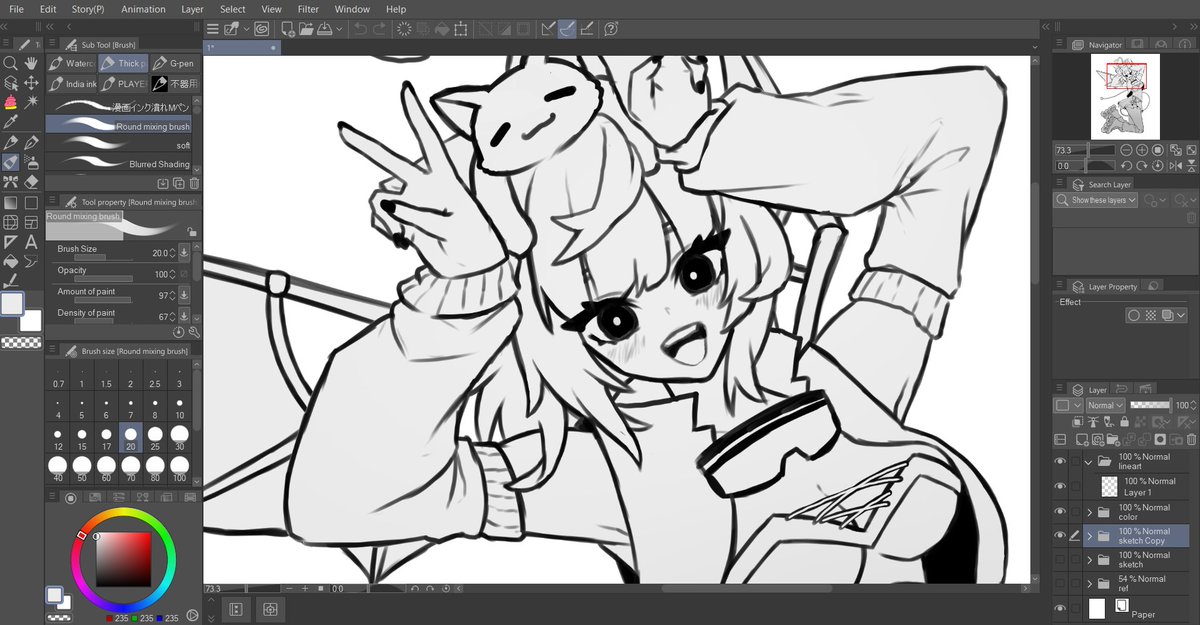 commission wip!