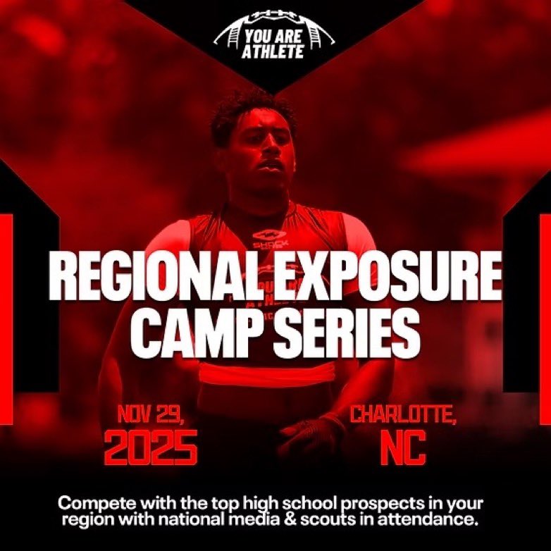 Thank you <a href="/youareathlete/">You Are Athlete</a> for the camp invite.