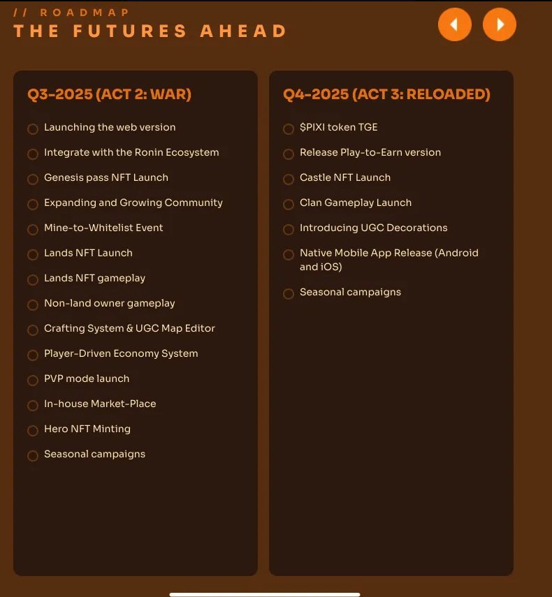 Kezo_Asak's tweet photo. 🎮 @pixilandsocial is Cooking..🤩🤩

💥As we know, there will be an NFT Land launch. And from the latest thread @pixilandsocial, there are several points that caught my attention.
- Land Types
- Rental Land ??...
😱😱
@Ronin_Network 
$RON https://t.co/h9uPlwgMxx