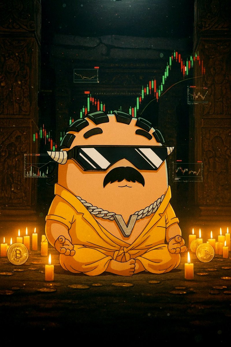 Sit calm, hodl strong , the Don already sees the green ahead.