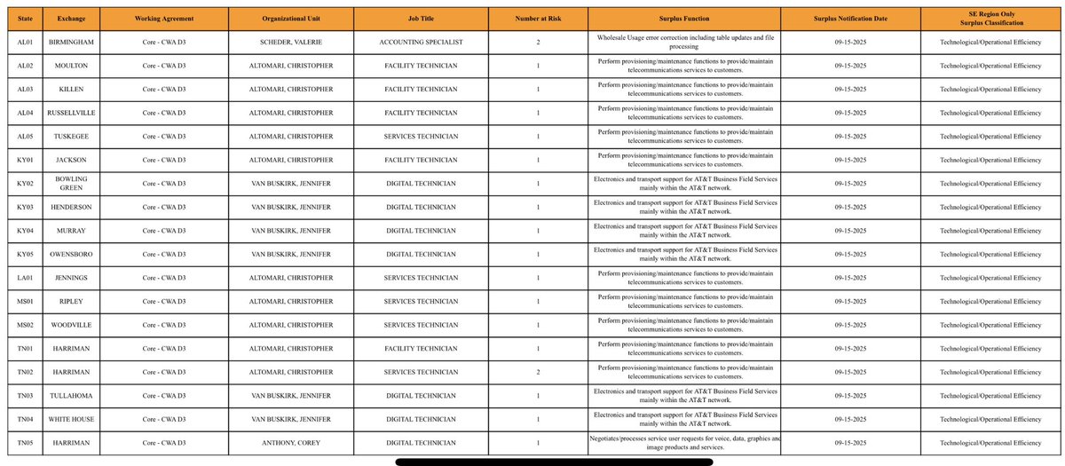 4QTR2025 AT&amp;T SE Surplus Declaration