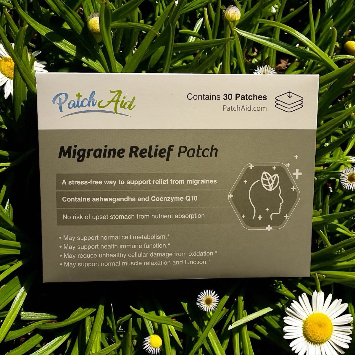 heartlinehealt1's tweet image. Just Arrived from #PatchAid!!!!
Suffer from #migraines? Come in &amp;amp; check out our new Patch Aid Patch for Migraines! Packed with #BVitamins #Magnesium  #feverfew along with other #vitamins  &amp;amp; #herbs that been used for the treatment of migrains over the yrs!  #herbsforhealth