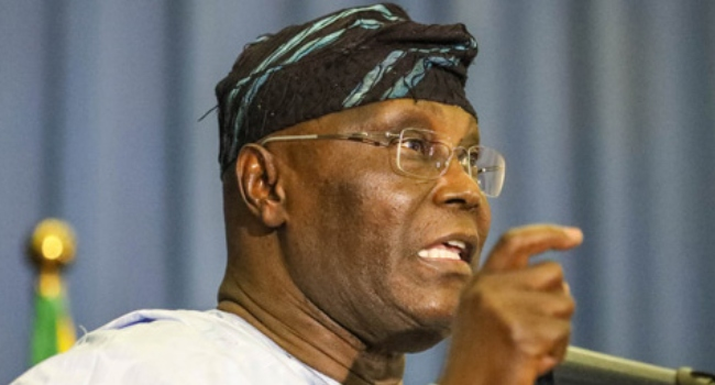 channelstv's tweet photo. No Sign Tinubu Is Capable Of Addressing Hunger, Atiku Laments

https://t.co/PXcFb6U15P https://t.co/LynXRv6IpS