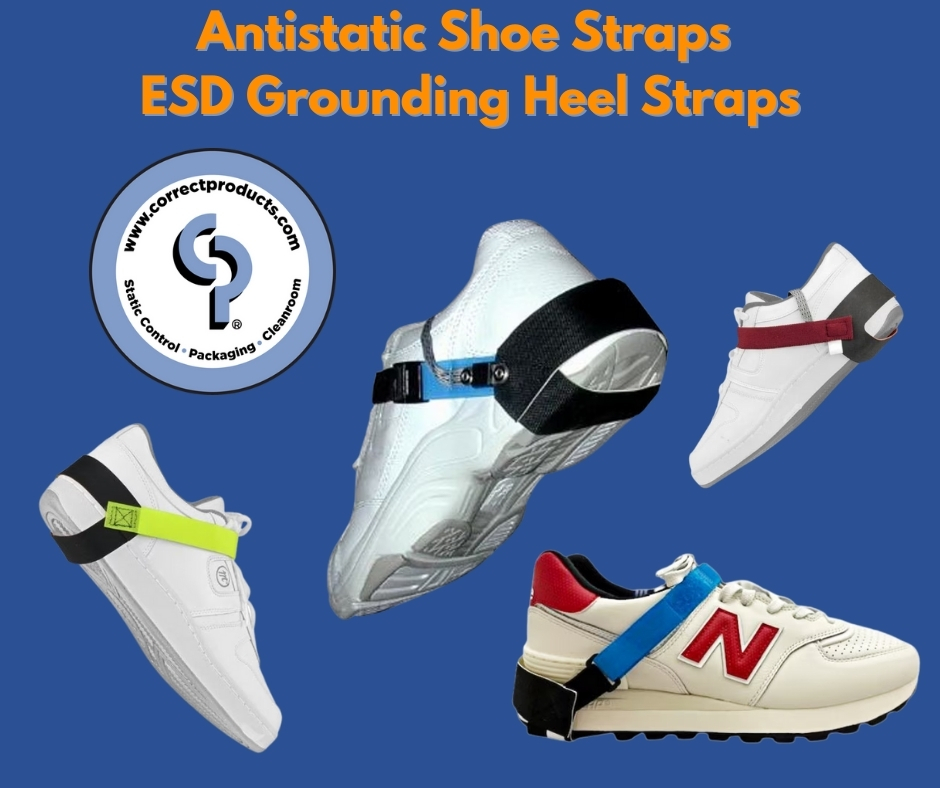 Correct Products supplies a wide range of ESD heel straps with features that can accommodate any budget and application. Our selection of ESD heel straps features the top names in ESD control, including SCS, Botron and Transforming Technologies.  

zurl.co/68Fst