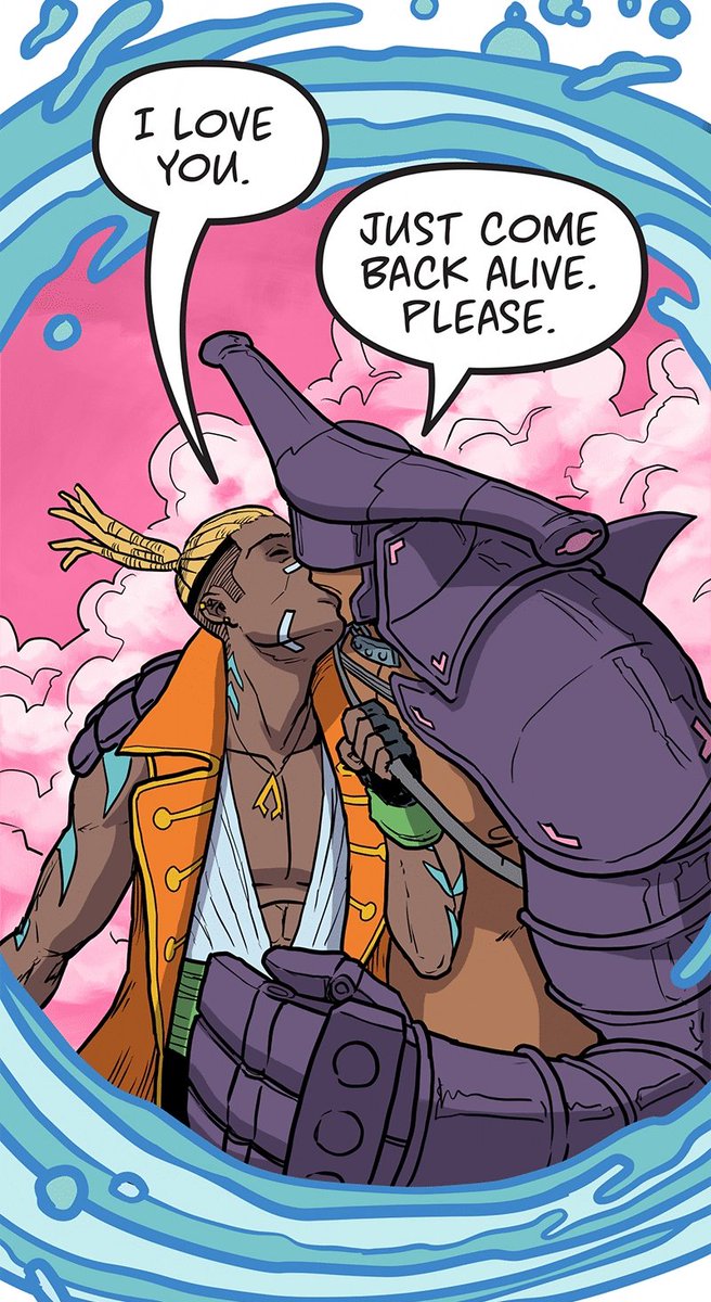 Jakcson Hyde &amp; Ha'Wea in Aquaman: Yo-Ho-Hold onto Your Hook! #10 and #11 (light spoiler) 👨‍❤️‍💋‍👨🥰🥰🥰
