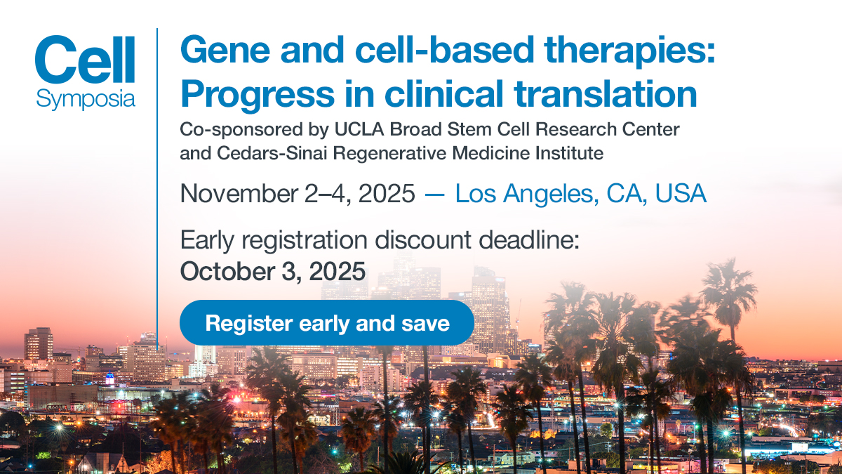 CellRepMethods's tweet image. Gain new insights into therapeutic screening from invited speaker Xiling Shen (@TerasakiInst @MDAndersonNews) @CellSymposia #CSStemCells2025. Early registration discount extended until October 3, 2025! Register here: hubs.li/Q03J6vvF0