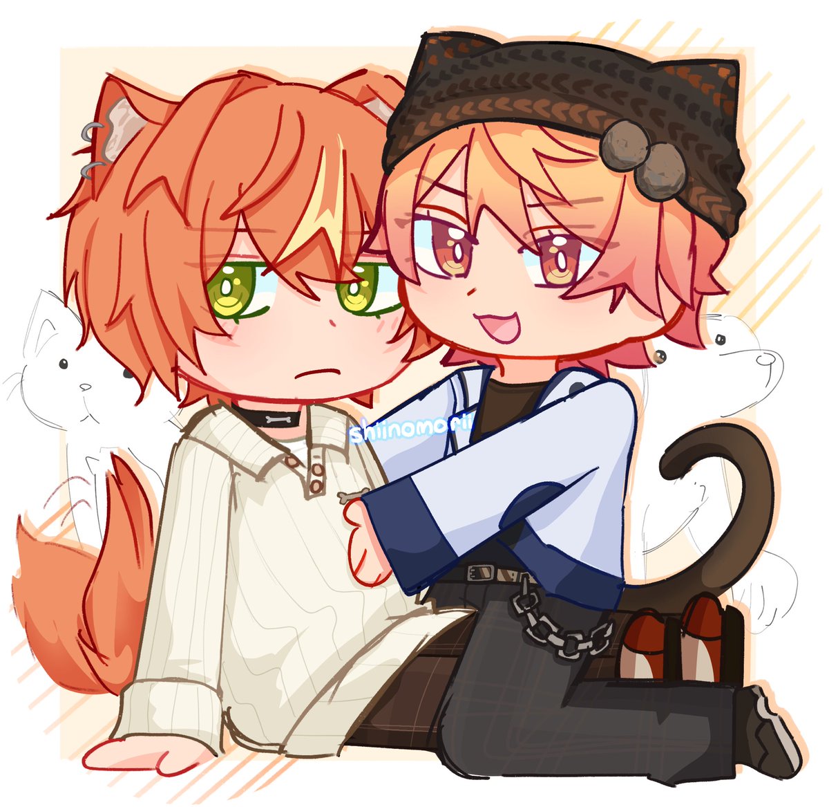 day 4 — dog/cat

#akikasaweek2025 #akikasa