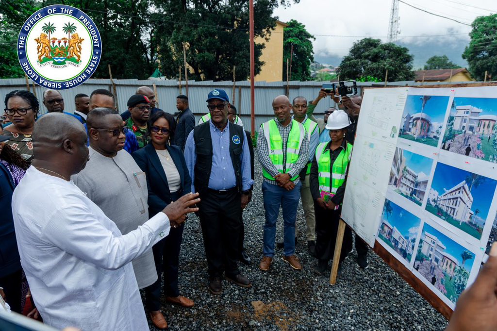 Sierra Leone’s President Julius Maada Bio Inspects Anatomage Facility and Multipurpose Skills-Lab at COMAHS

COMAHS Campus, Kossoh Town, Monday, 15 September 2025 - His Excellency President Dr. Julius Maada Bio has toured the construction site of new administrative, lecture, and