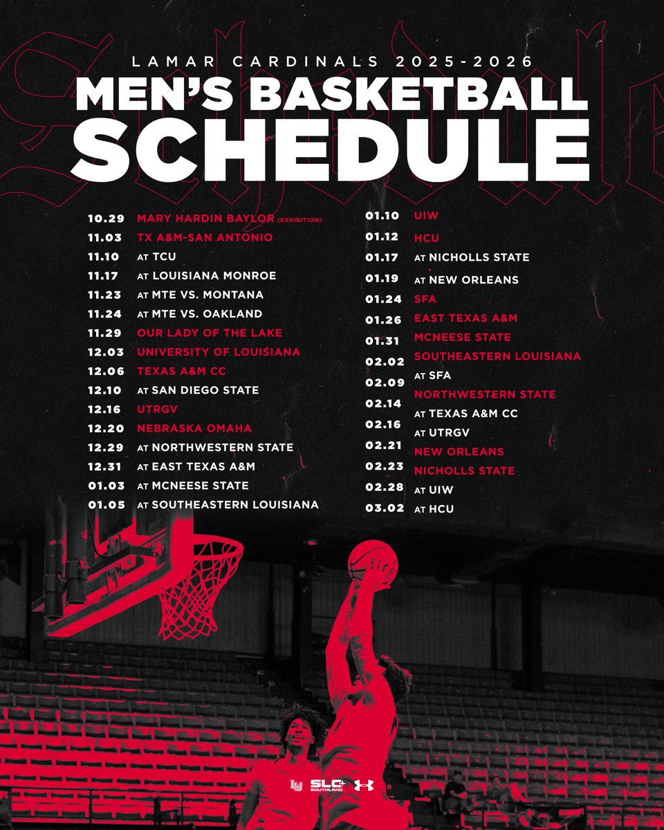 Lamar Men's Basketball tweet media