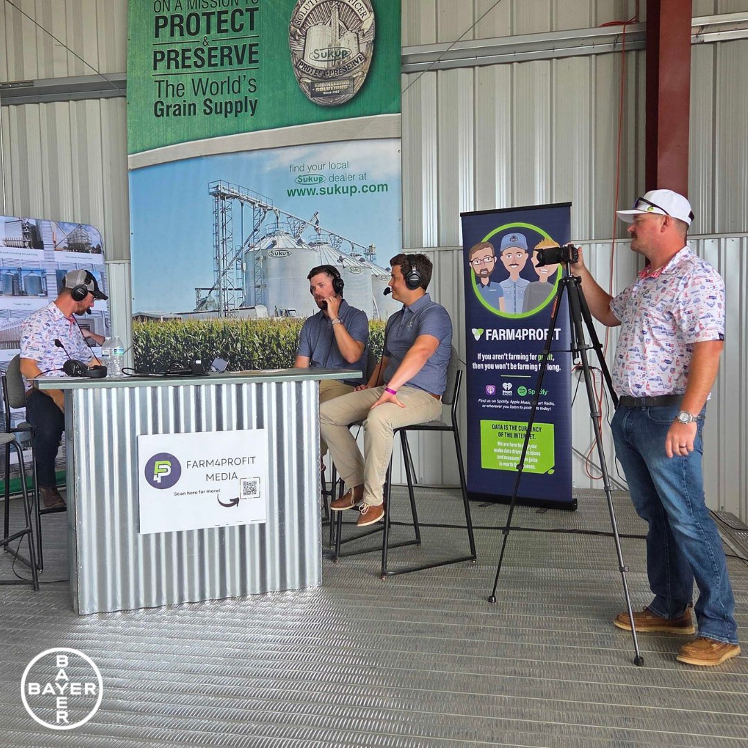 BayerTraits's tweet image. Catch the full conversation from #FPS25 with @AgNewsDaily, where NA Technical Product Lead for Preceon Devin Hammer and Digital Enablement Product Lead Andy Folta dive into the #Preceon Smart Corn System and how working with multiple growers is shaping its development.🎙️ 🌽 Here