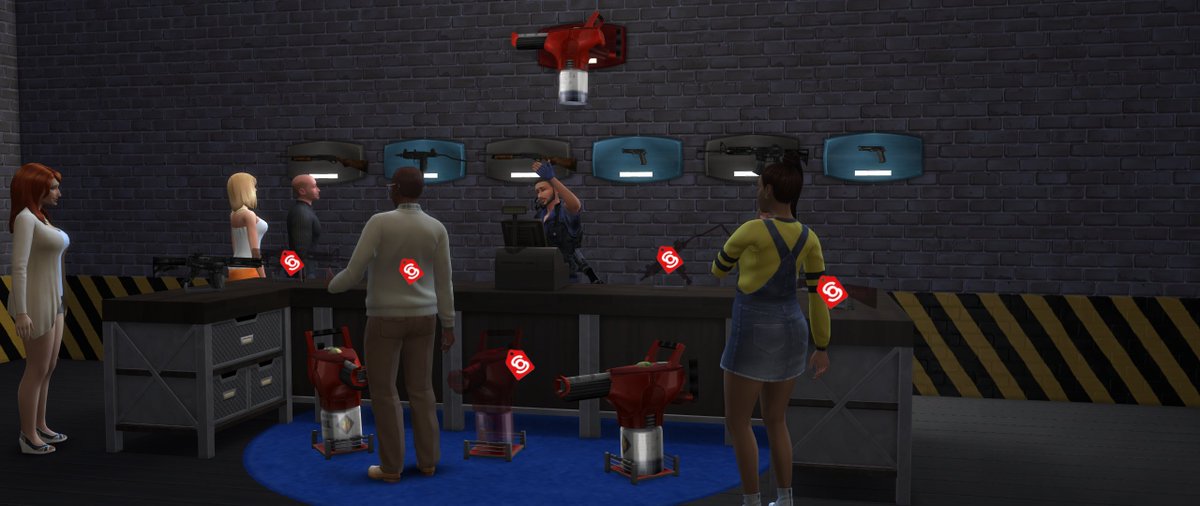 SacrificialMods's tweet image. I finally resumed development on the Extreme Violence weapon dealing update (Dealers part 4) 
This will be a new base game compatible feature where you get to sell weapons and have customers, either from home or a community lot. 

I&apos;m currently developing the NPC weapon dealing…