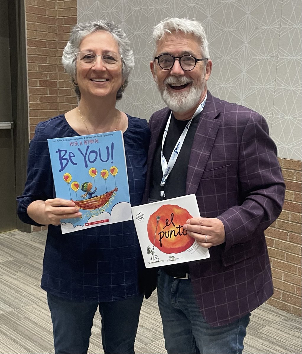 MsKazemi57461's tweet image. Happy International Dot Day! We celebrated by making dots using paint and markers.
I had the honor of meeting Mr. Reynolds in July. He was the keynote speaker at the Now4Forever Conference. 
@AikinEagles @RichardsonISD #RISDPrek #RISDDreamBig #unfinishedbusiness