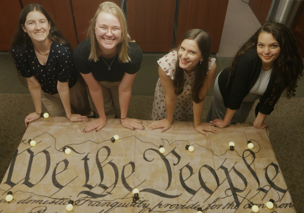 Ready for Constitution Day? Brush up on your preamble, articles, and amendments... 🇺🇸
The annual Texas A&amp;M Law Constitution Day music video drops Wednesday, Sept. 17 at 9:17:39 a.m. (Fact: the U.S. Constitution was signed on September 17, 1787 by 39 delegates) #constitutionday