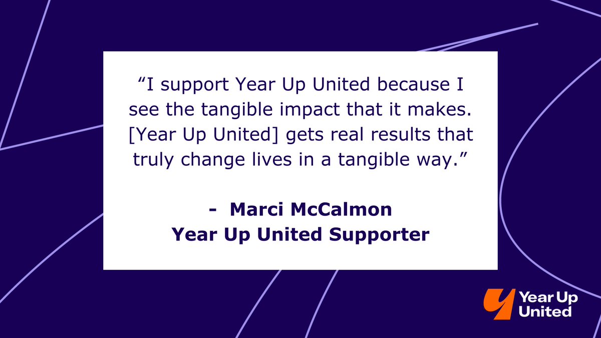 By donating to Year Up United, you’re doing more than giving back. You’re investing in a future where all young people have the chance to launch meaningful careers where they can thrive. 

Donate today: bit.ly/41CyOgl