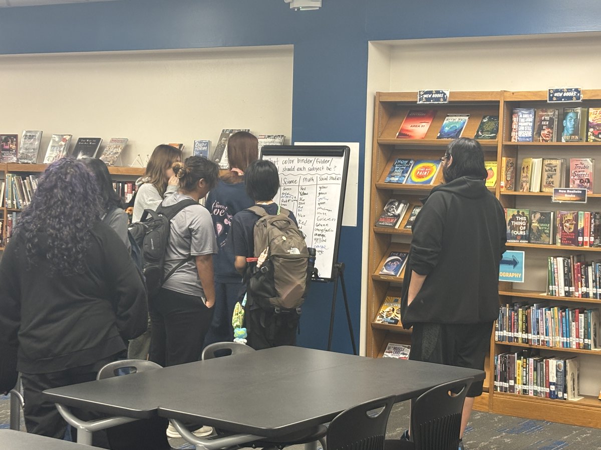 LCHS Library tweet media