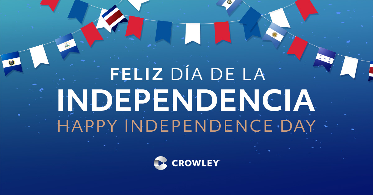September 15 kicks off #HispanicHeritageMonth, and it's also Independence Day for #CostaRica, #ElSalvador, #Guatemala, #Honduras &amp; #Nicaragua. To our people, customers and partners across #CentralAmerica: we celebrate with you! Stay safe and enjoy the day.
