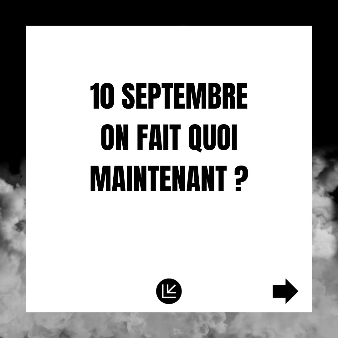 OffensiveEco's tweet image. 10 Septembre, et maintenant on fait quoi ?

À lire en intégralité sur notre site ⬇️

offensive.eco/10-septembre-e…