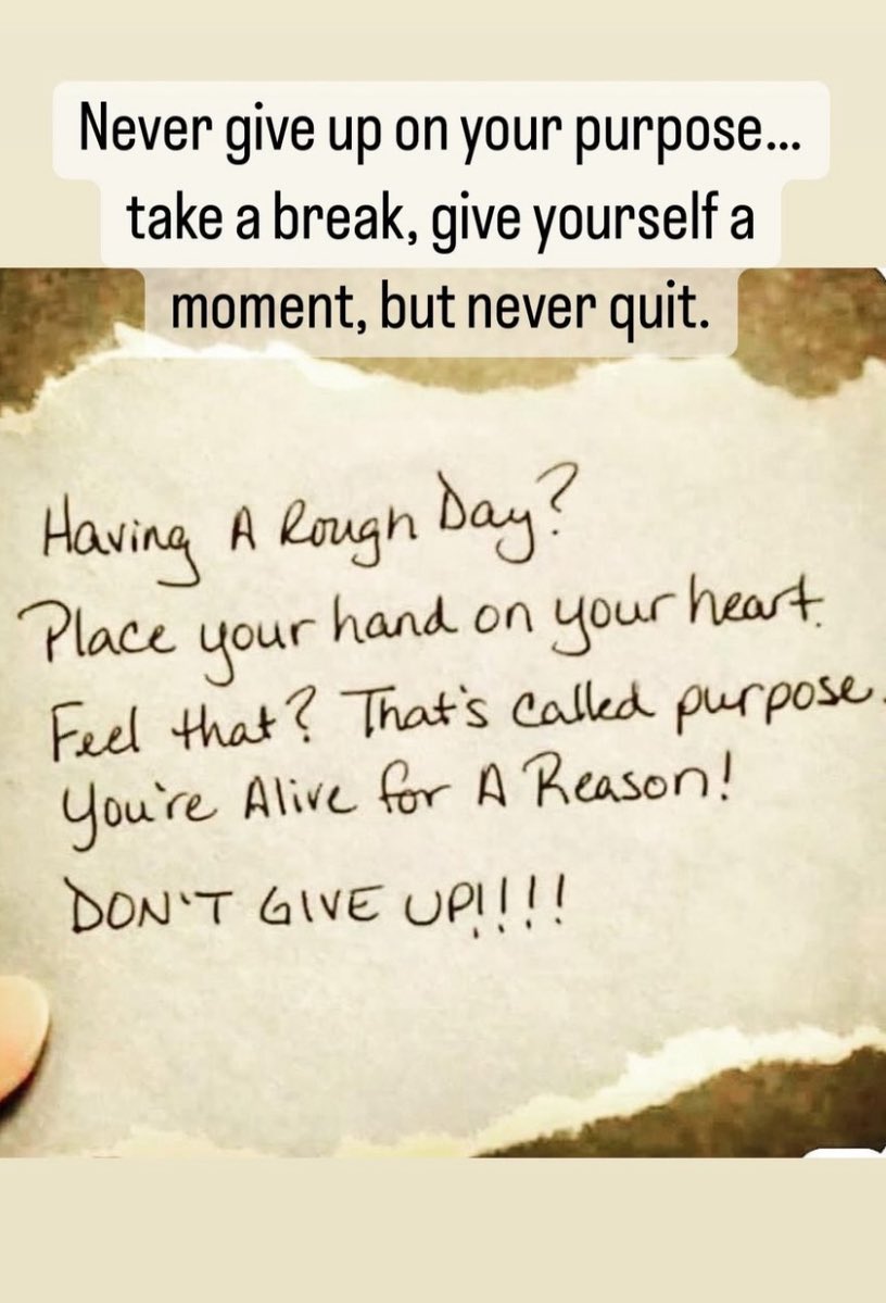 Whether your purpose is to spread kindness, fight inequality, stand up for justice, love one another, love yourself, connect with people, and/ or save a beloved show… do not quit

Petition to save: change.org/p/save-lockwoo…